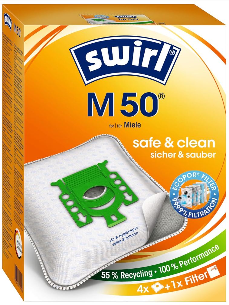 Staubsaugerbeutel M50 Swirl